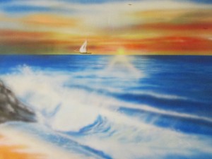 Ocean sunset